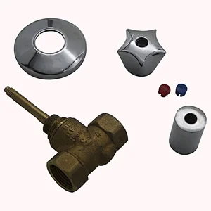 China supply modern standard concealed zinc handle brass stop valve