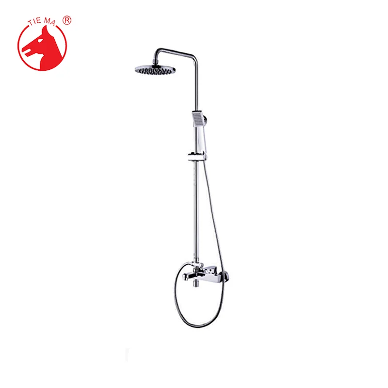 Economic single lever shower faucet set with rain shower(ZS41001)