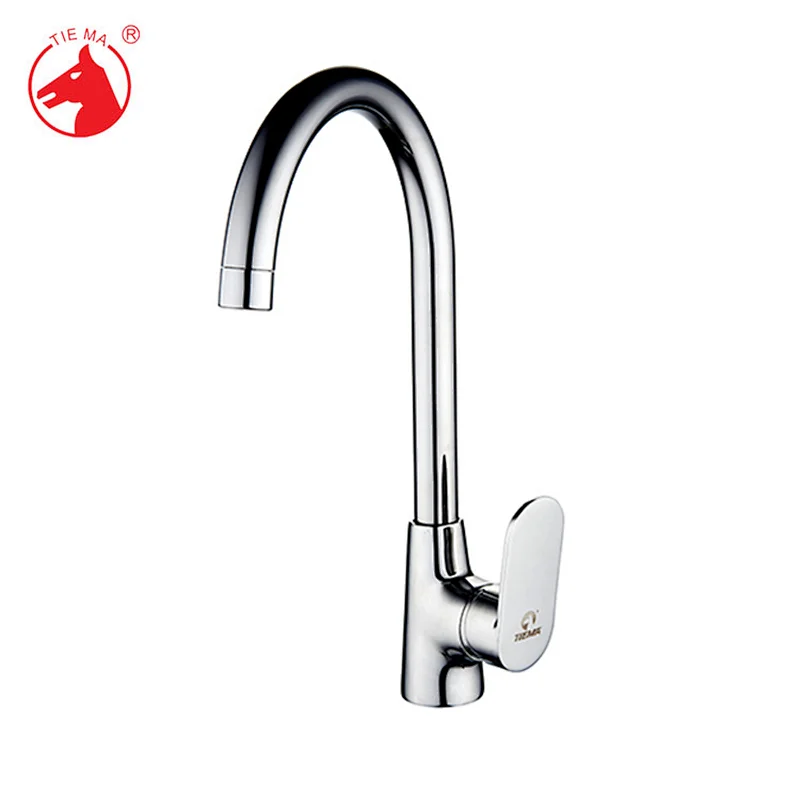 Single handle faucet polished modern cheap sink tap
