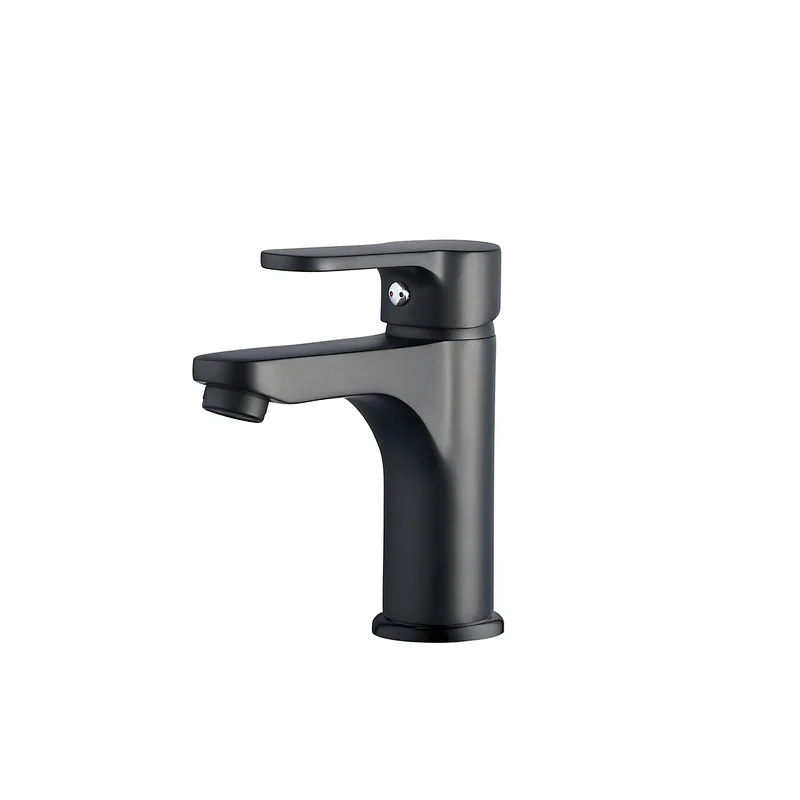 Classic sanitary ware bathroom mixer deck mounted hot cold water tap single handle basin faucet