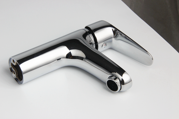 polished wash basin tap