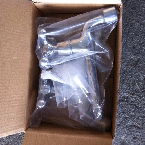 brushed brass concealed shower valve package
