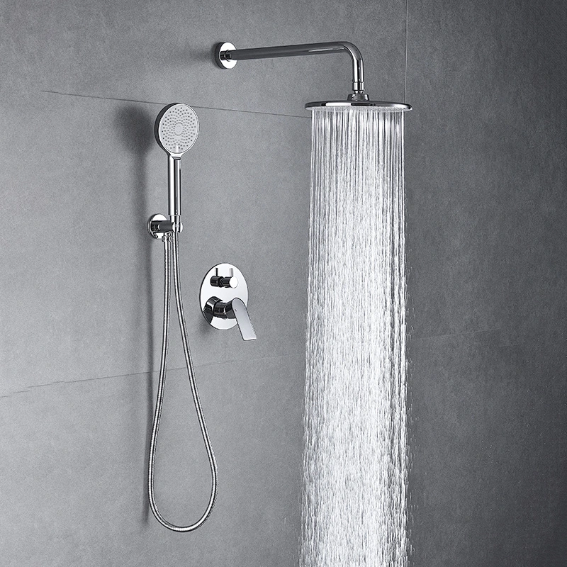 thermostatic bath filler shower set
