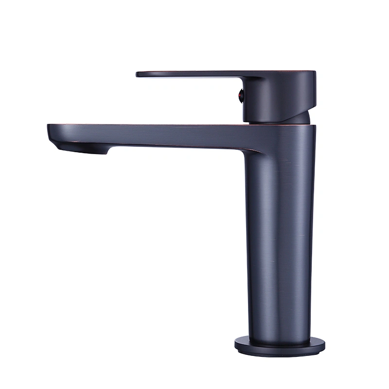 black mixer tap bathroom