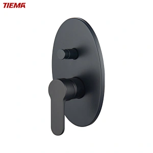 round hotel concealed shower faucet