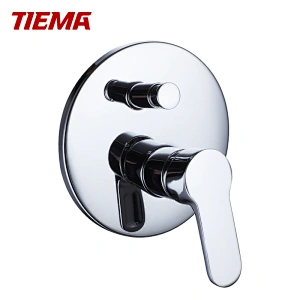 round hotel concealed shower faucet