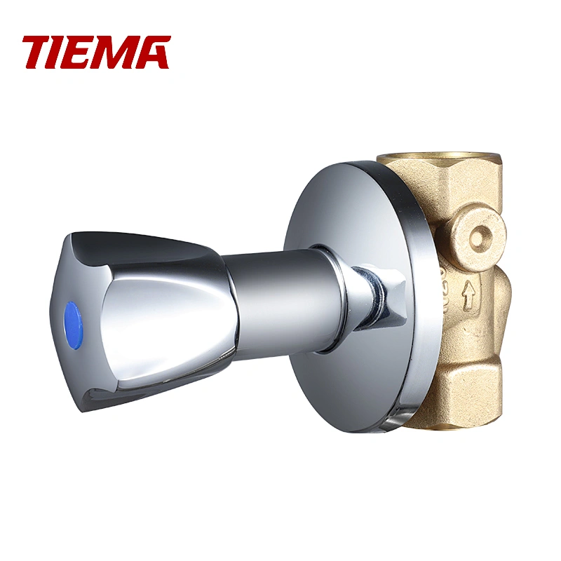 brass angle stop valve