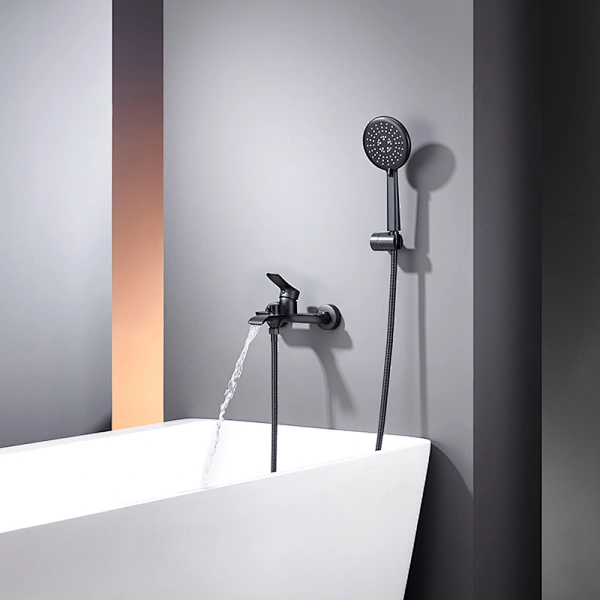 black wash basin taps