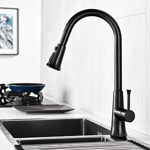 single handle pull out kitchen faucets