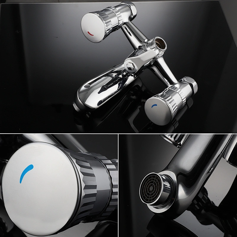 brushed brass mixer shower