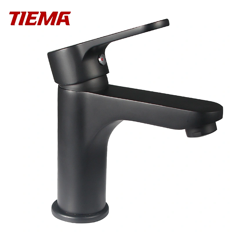 black taps for bathroom sink