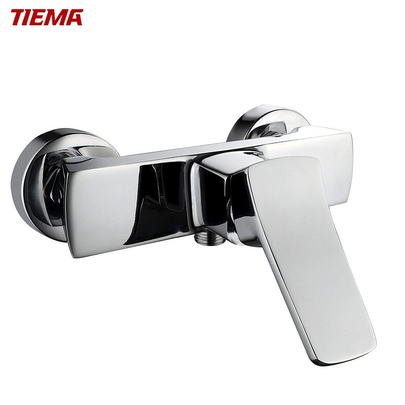 exposed shower mixer