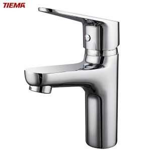 polished wash basin tap