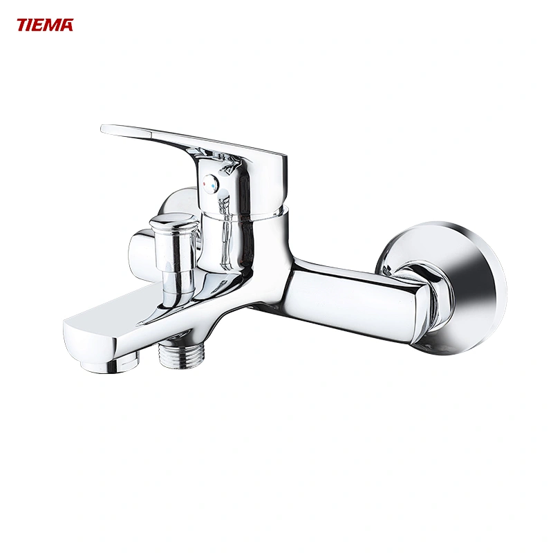 wall mount waterfall tub faucet with diverter