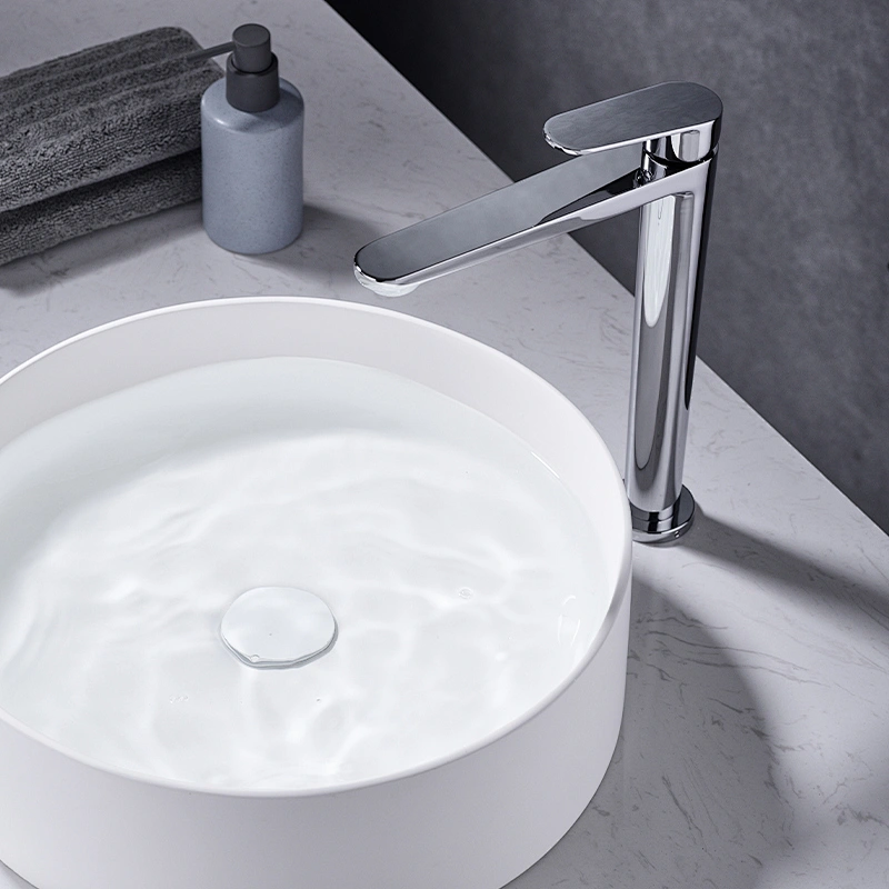 single lever basin faucets
