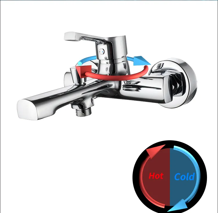 wall mount waterfall tub faucet