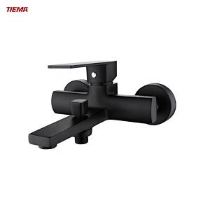 black bathroom faucets