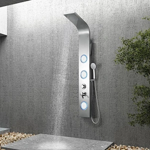 shower column with hand shower