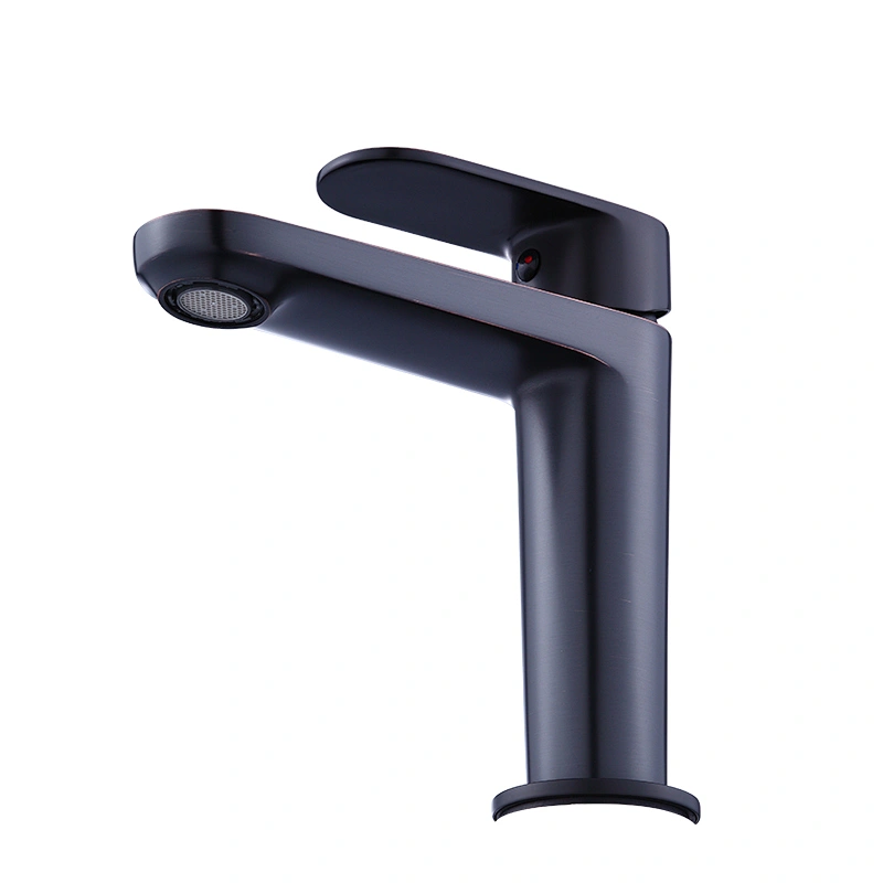 black basin mixer