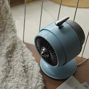 F1 New design 6 inch air desk mini turbo air circulating fan with touch sense buttons