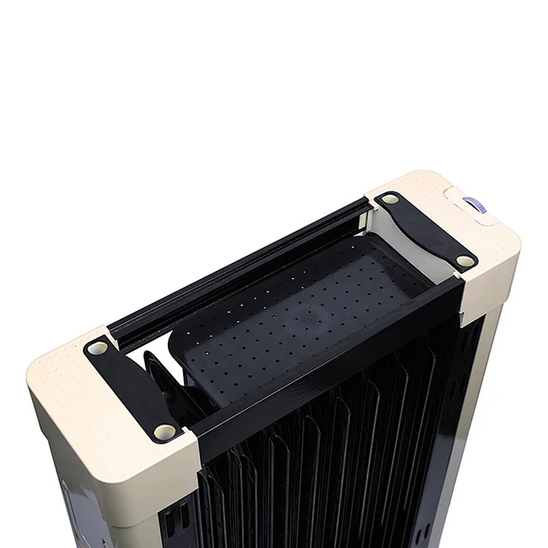 OEM New Designed Freestanding 220V-240V/400-3000W home room electric adjustable thermostat control oil filled radiator heater