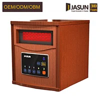 1500w Infrared Space Heater quartz Cabinet Heater Wooden Heater
