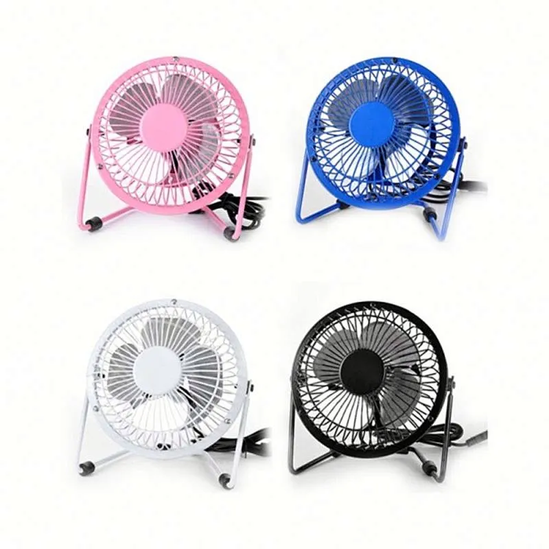 High quality personal cool wind electric 4 inch desk table Micro USB fan
