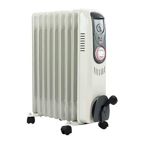 2000W bedroom mobile electric oil filled radiator oil heater