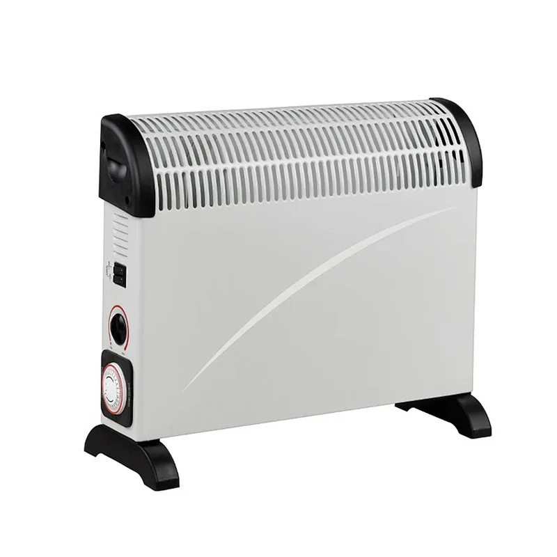 GS/CE 750w 1250w 2000w Approved Electric Freestand Floor Convector Heater with Turbo Fan