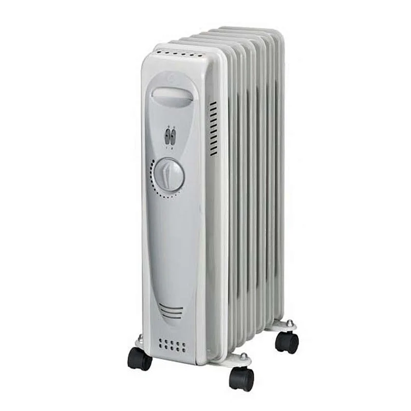 Freestanding home room electric adjustable thermostat control oil filled radiator heater