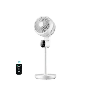3 Speed Levels & 3 Breeze Modes Remote Stand Fan with Touch-screen And 15 Hours Timer