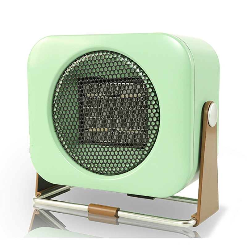 Space Heater, Fan Heater,Personal Mini Space Heater Portable Electric Heaters Fan with PTC Ceramic Heating Element & Overheat Pr