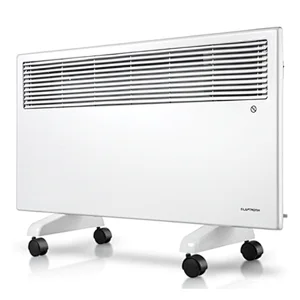 Fast Heating Electric Floor Convector with 24HRS-timer And X-shaped Aluminum Heating Element