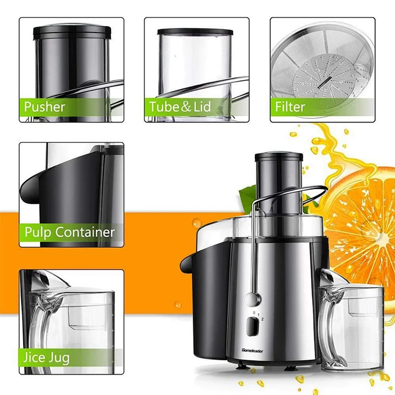 Automatic 700W stainless steel juicer maker orange juicer extractor machine