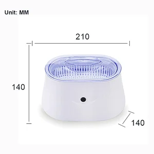 High-frequency Household Portable 650ML 35W Mini Ultrasonic Cleaner for Glasses Jewelry