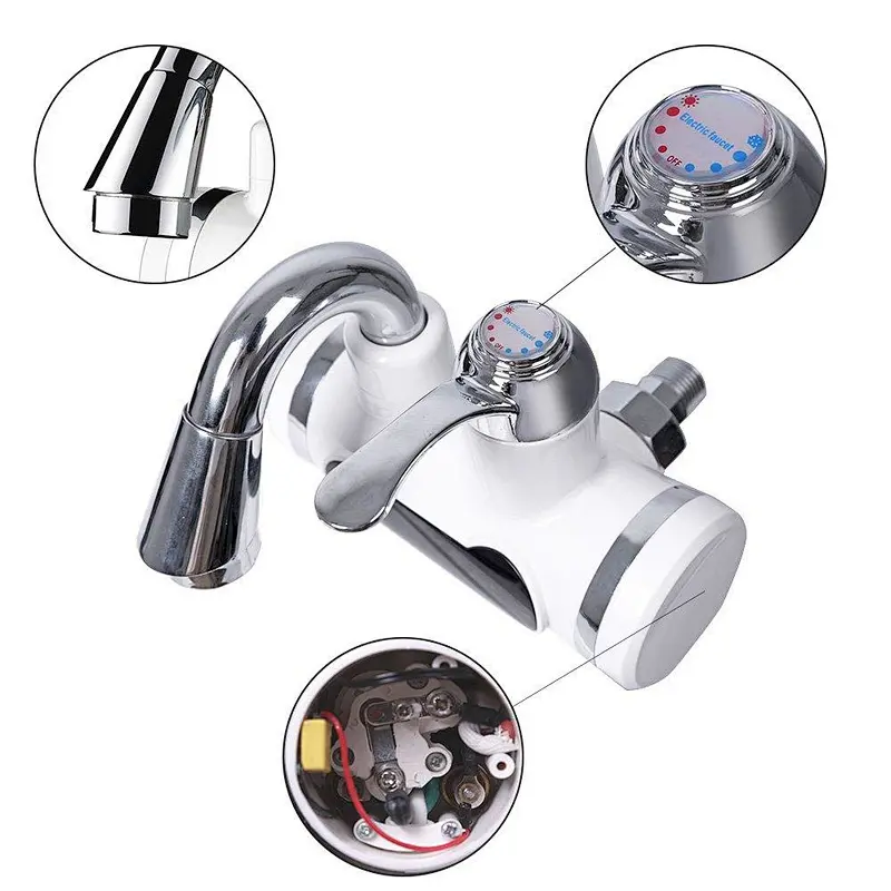 Kitchen instant heating dispenser electric hot water heater faucet