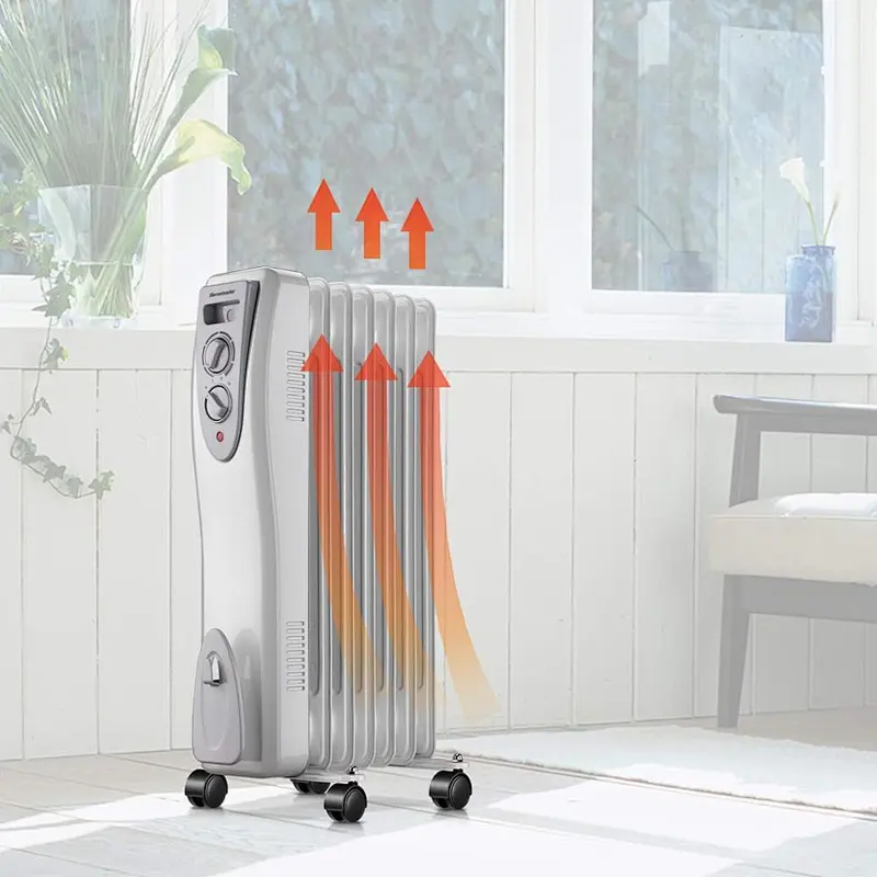 Oil filled radiator electric room heater 7 fins 1500W with CE GS CB ROHS ,  1500W oil filled radiator model oil heater , 7fins oil filled radiator  heaters - Zhejiang Jasun Electrical Appliance Co., Ltd.