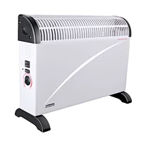 2000W Adjustable Thermostat Wall Mounted Convector Heater With 24h Timer and Turbo Fan
