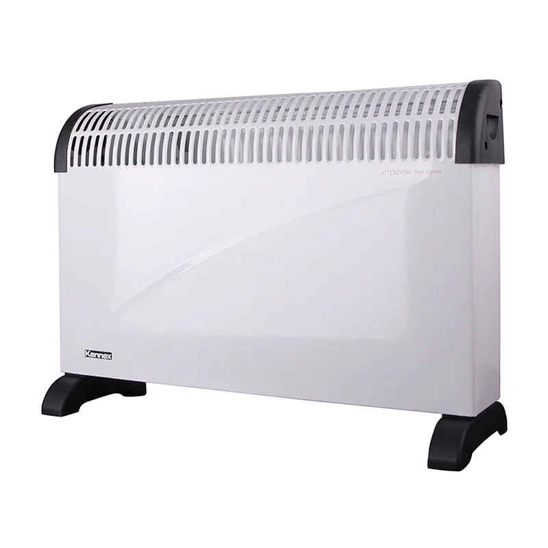 2000W Adjustable Thermostat Wall Mounted Convector Heater With 24h Timer and Turbo Fan