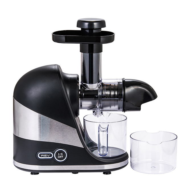 slow juicer horizontal
