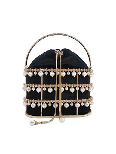 luxury clutch bag evening bag with pearl pearl bag clutch