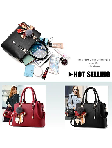 Hot Selling Pu Leather Handbags
