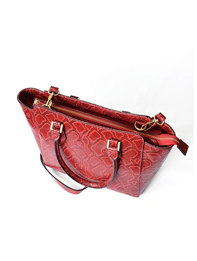 snake skin handbag