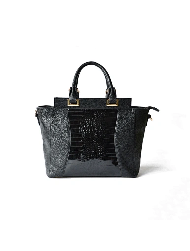 crocodile skin lady handbag