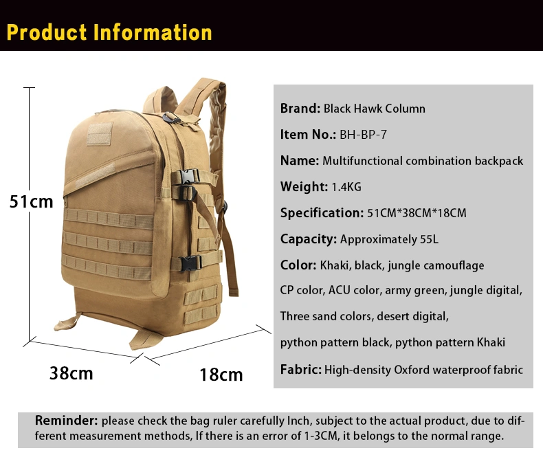 military tactical backpack