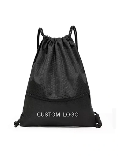 waterproof nylon drawstring bag