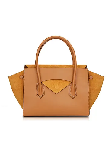 Leather Suede Ladies Shoulder Bags Elegant Daily Premium Vegan Custom Casual Large Women Tote Bags