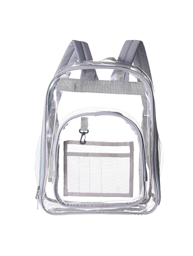 pvc transparent backpack