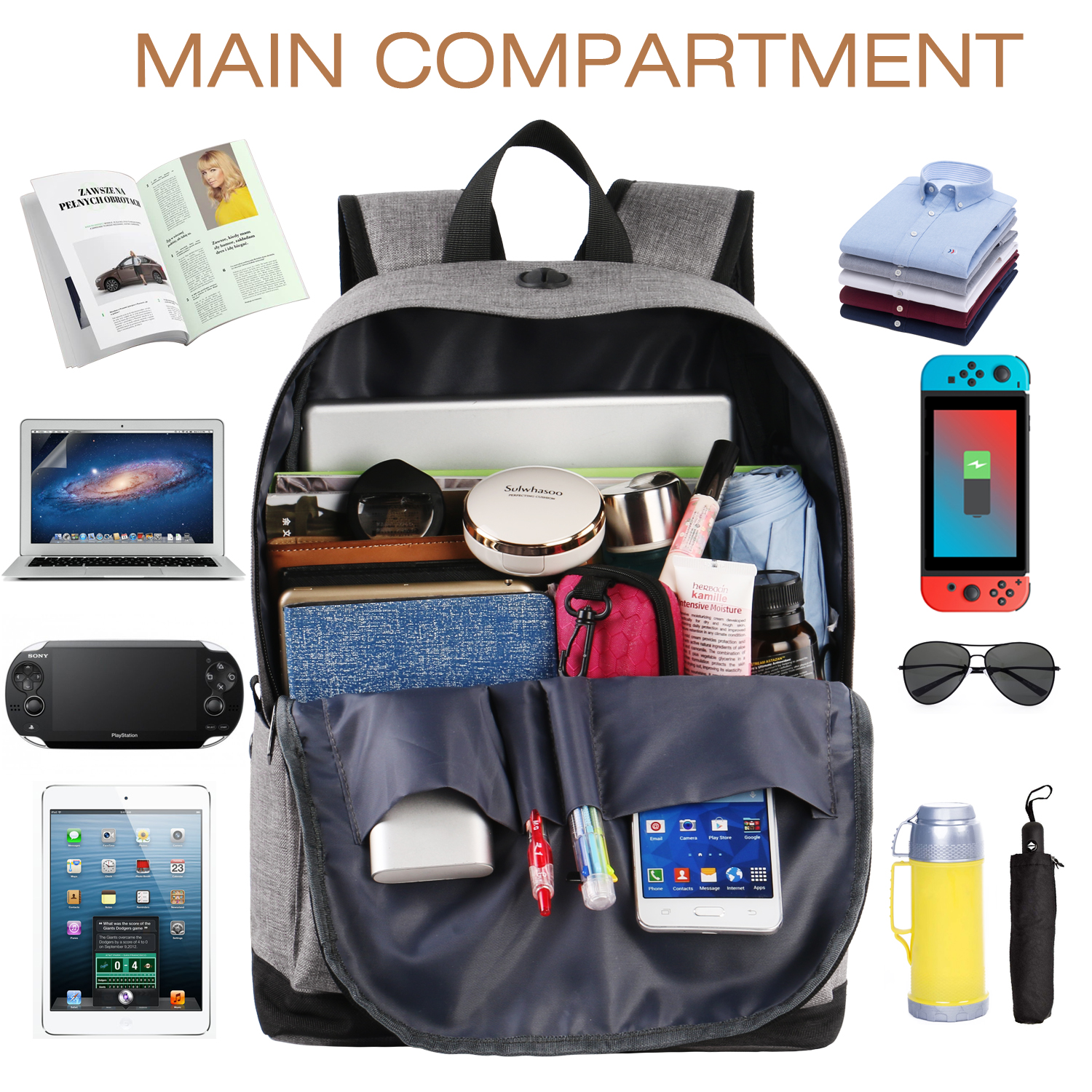 business travel backpack