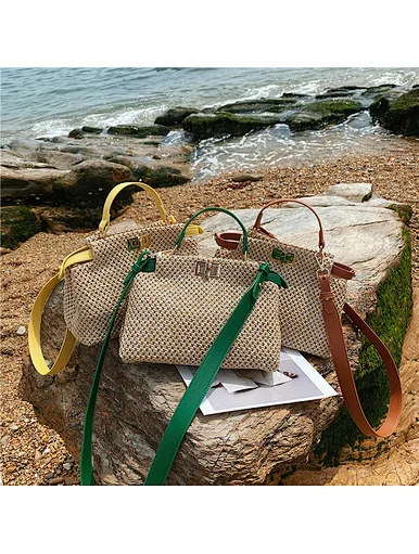summer fashion straw handbags
